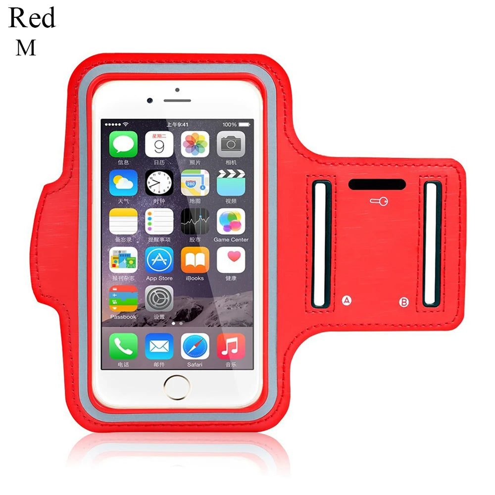 🏃 Sports Phone Armband – Waterproof Running Arm Bag for All Phones