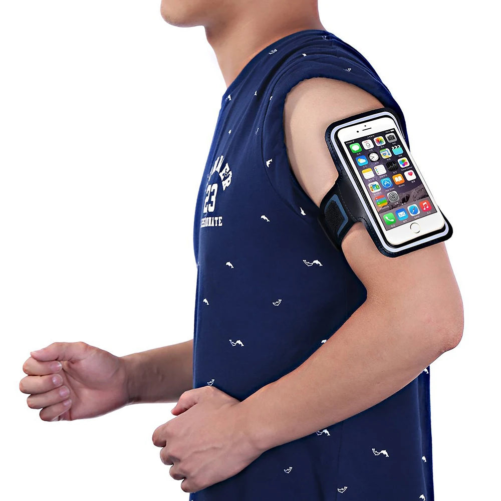 🏃 Sports Phone Armband – Waterproof Running Arm Bag for All Phones