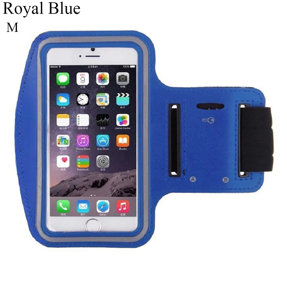 🏃 Sports Phone Armband – Waterproof Running Arm Bag for All Phones