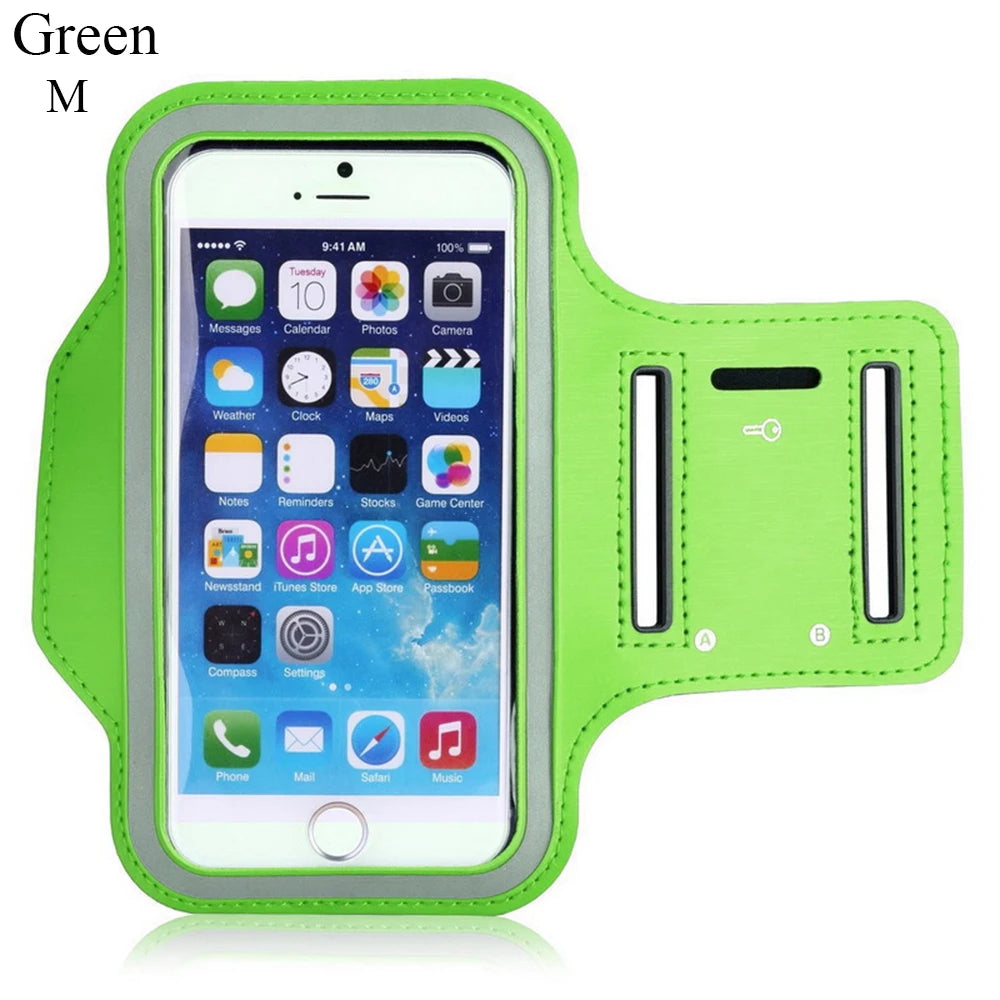 🏃 Sports Phone Armband – Waterproof Running Arm Bag for All Phones