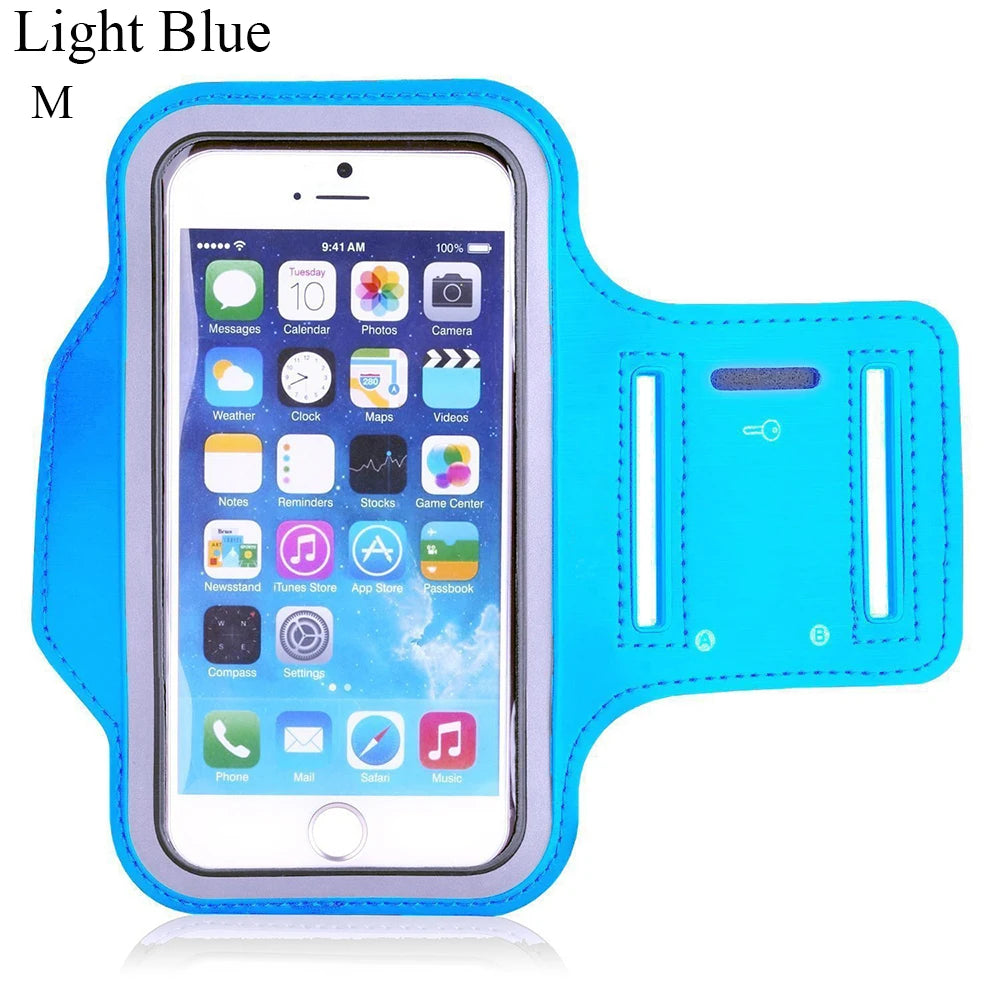 🏃 Sports Phone Armband – Waterproof Running Arm Bag for All Phones