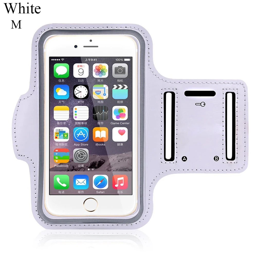 🏃 Sports Phone Armband – Waterproof Running Arm Bag for All Phones