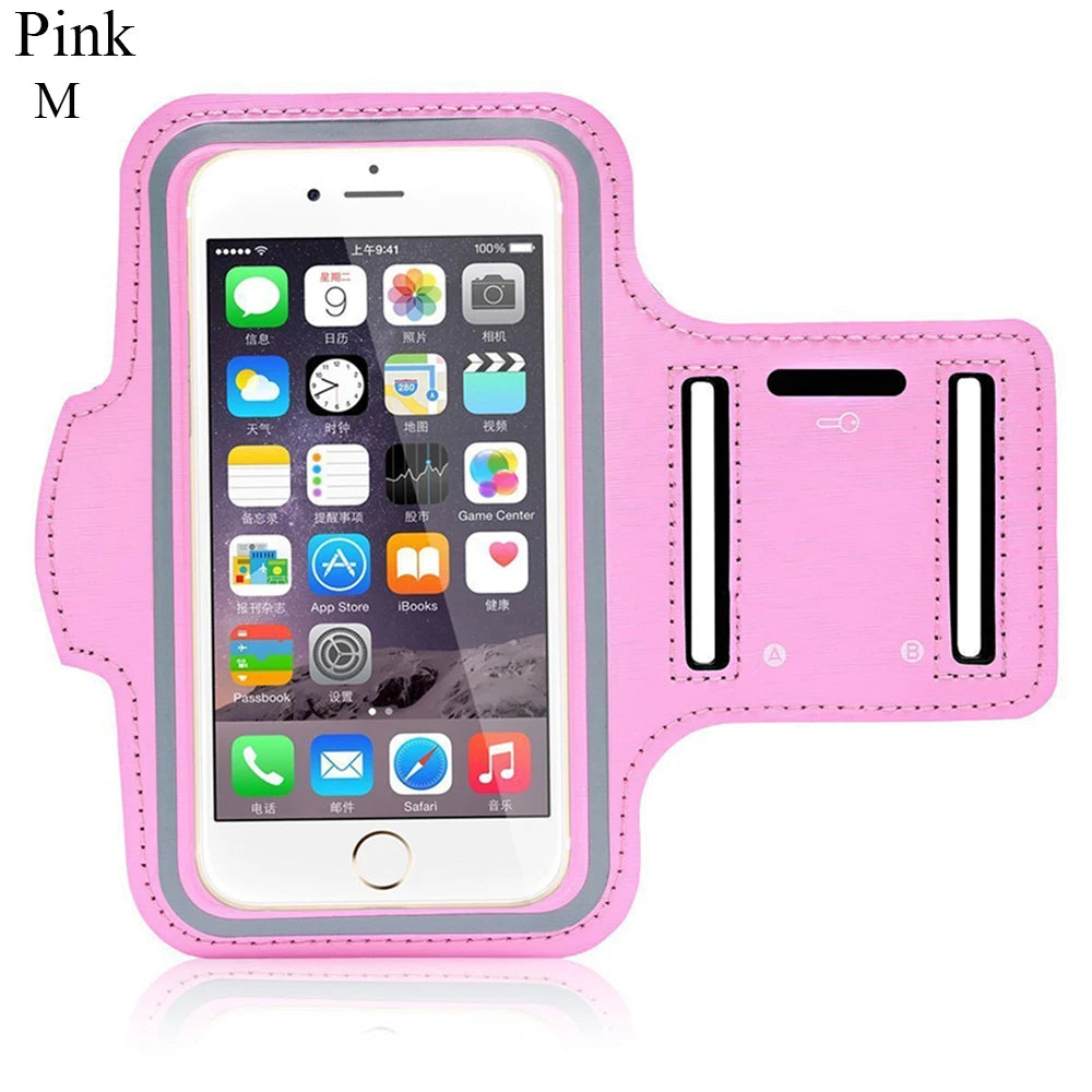 🏃 Sports Phone Armband – Waterproof Running Arm Bag for All Phones