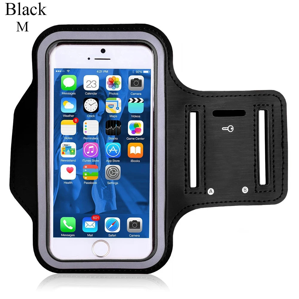 🏃 Sports Phone Armband – Waterproof Running Arm Bag for All Phones
