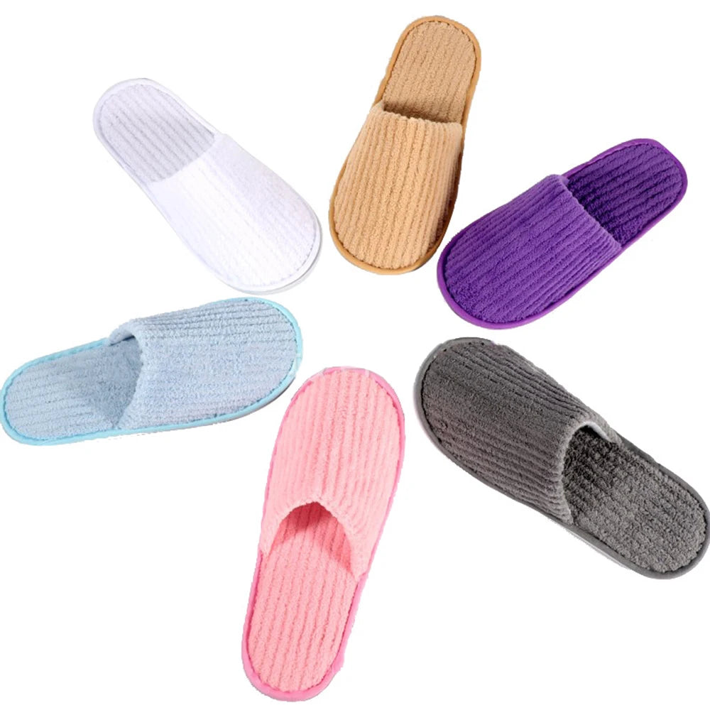 Disposable Hotel Travel Slippers – Soft & Comfortable