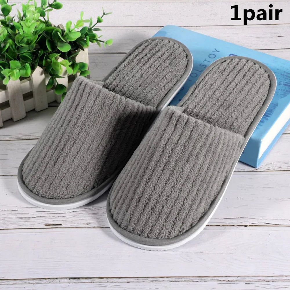 Disposable Hotel Travel Slippers – Soft & Comfortable