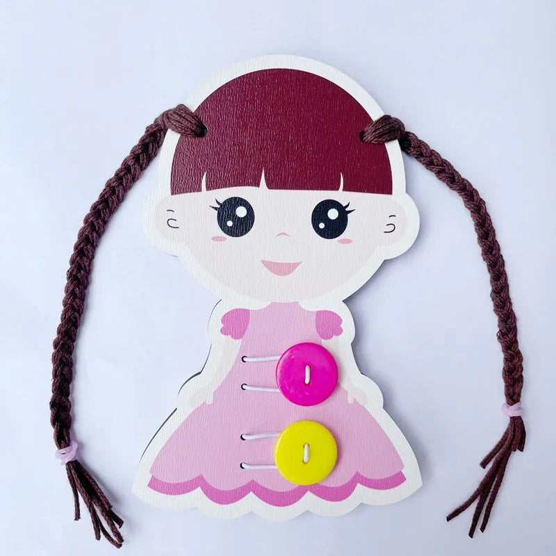 Baby Busy Board Accessories Montessori DIY Wooden Maze Toys Kid Lock  Latch Educational Toys Learning Basic Motor Skills Parts
