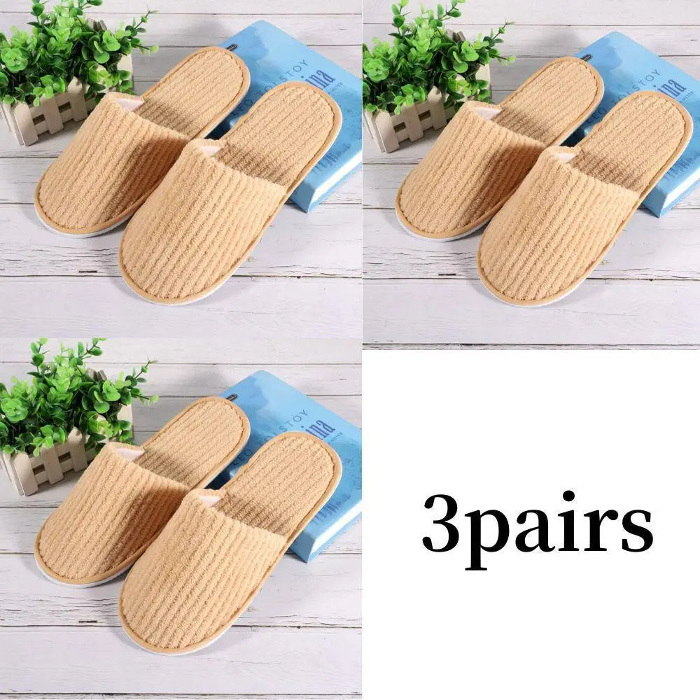 Disposable Hotel Travel Slippers – Soft & Comfortable