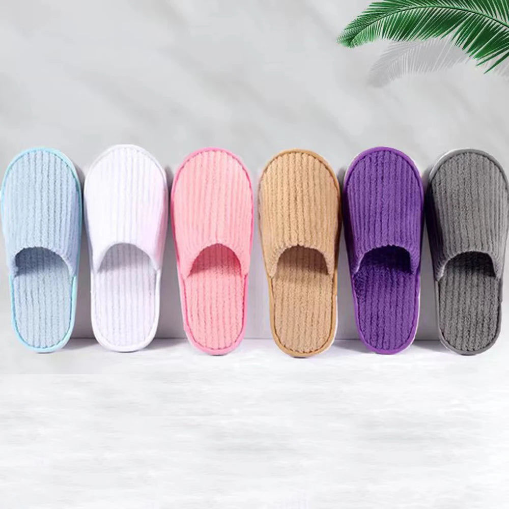 Disposable Hotel Travel Slippers – Soft & Comfortable