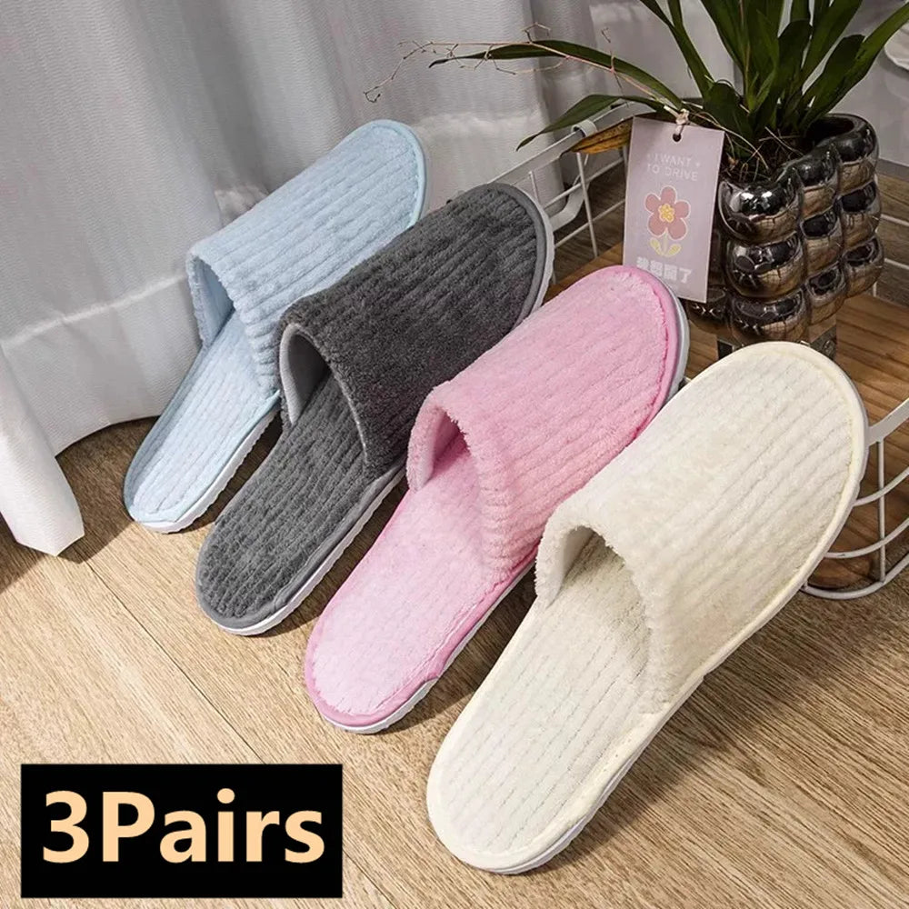 Disposable Hotel Travel Slippers – Soft & Comfortable