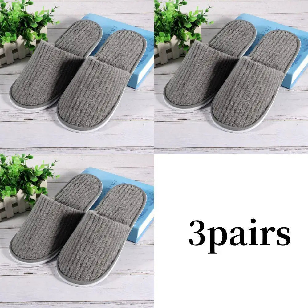 Disposable Hotel Travel Slippers – Soft & Comfortable