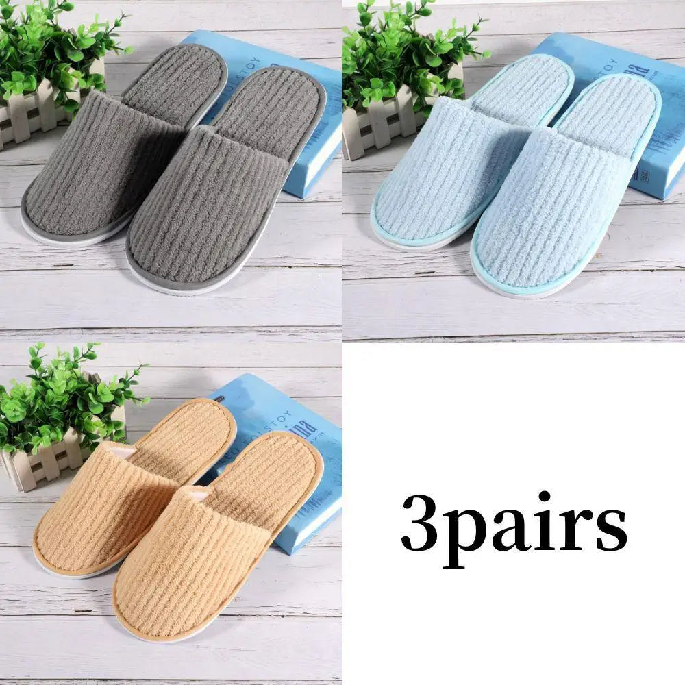 Disposable Hotel Travel Slippers – Soft & Comfortable