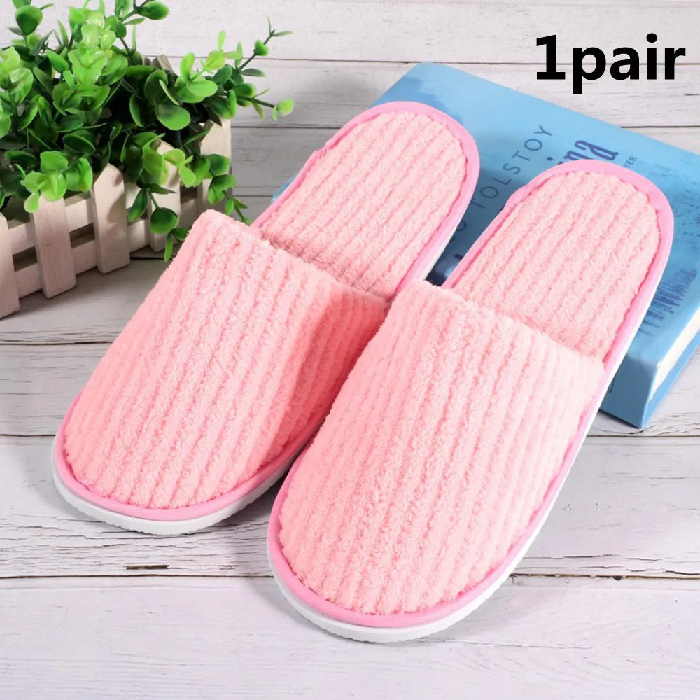 Disposable Hotel Travel Slippers – Soft & Comfortable