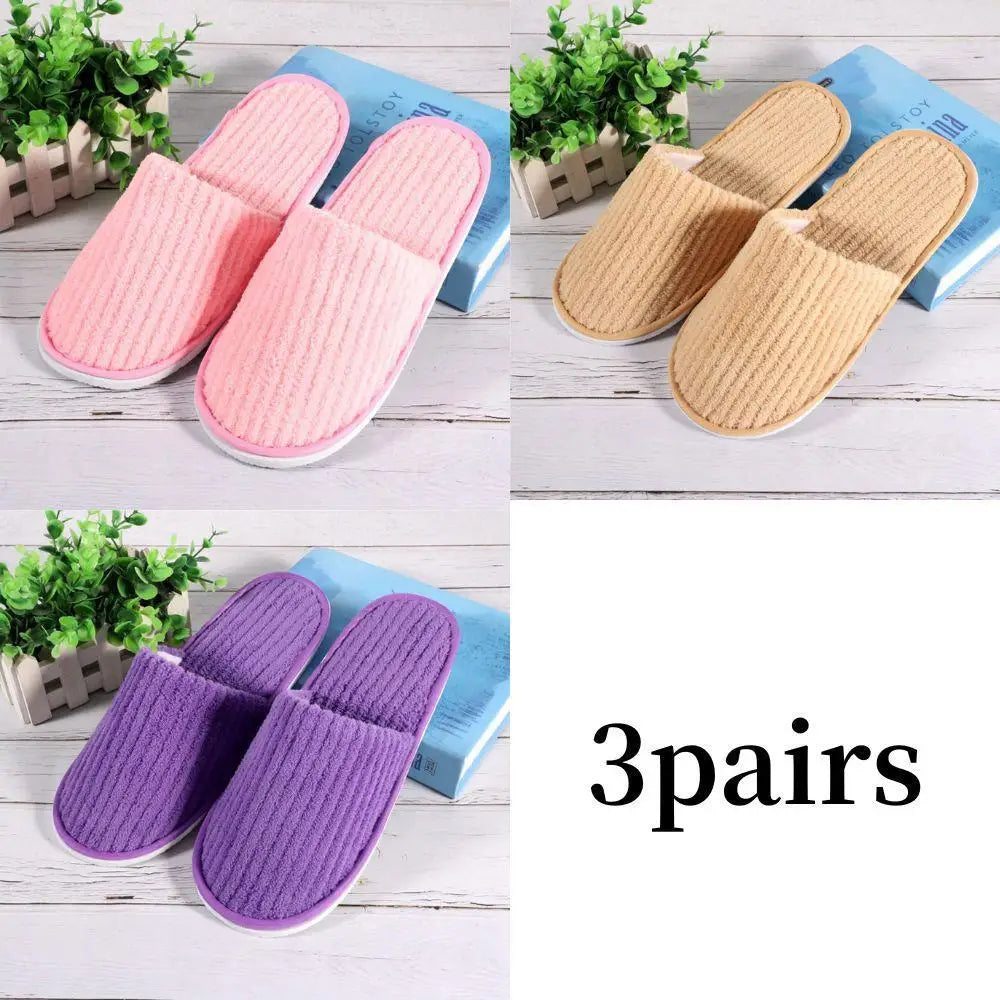 Disposable Hotel Travel Slippers – Soft & Comfortable