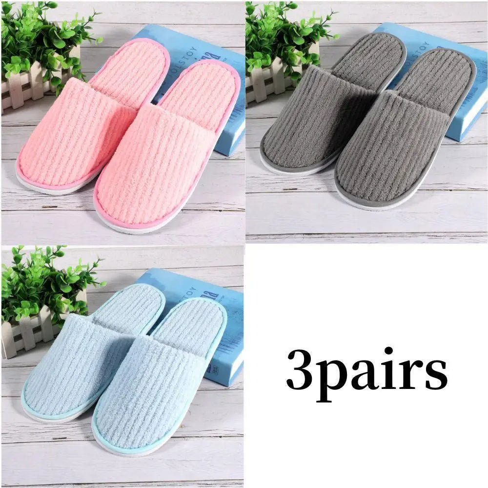 Disposable Hotel Travel Slippers – Soft & Comfortable