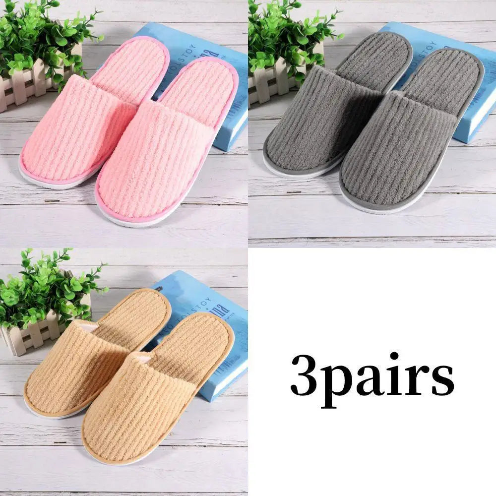 Disposable Hotel Travel Slippers – Soft & Comfortable