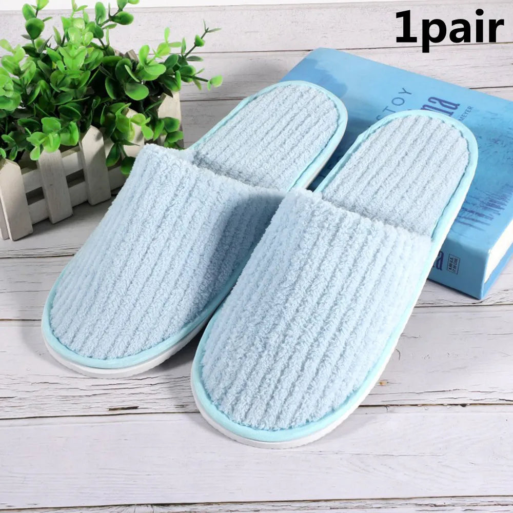 Disposable Hotel Travel Slippers – Soft & Comfortable