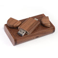 Creative Wooden USB Flash Drive – TYPE-C & USB 2.0 Dual Port