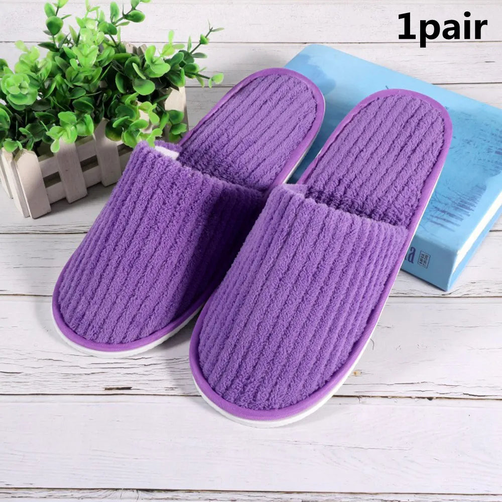 Disposable Hotel Travel Slippers – Soft & Comfortable