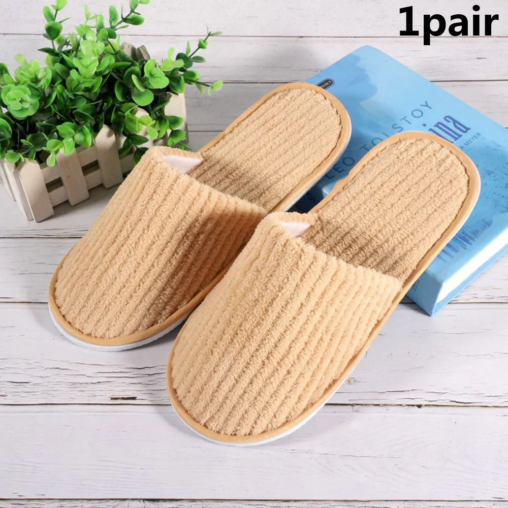 Disposable Hotel Travel Slippers – Soft & Comfortable