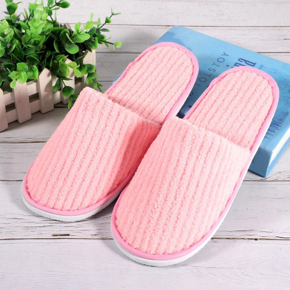 Disposable Hotel Travel Slippers – Soft & Comfortable