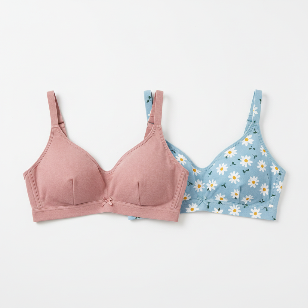 Women's Cotton Bra – Plain and Printed