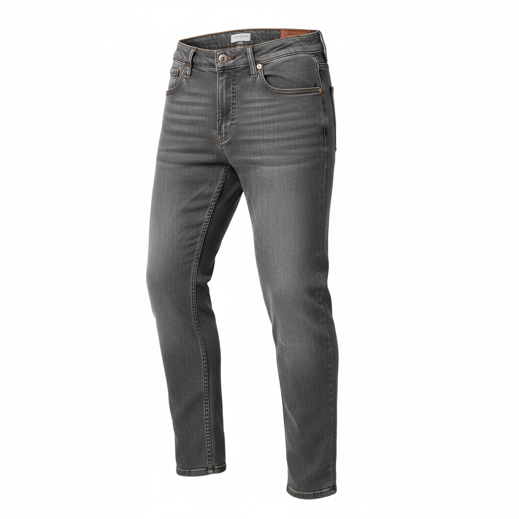 Stylish grey denim jean